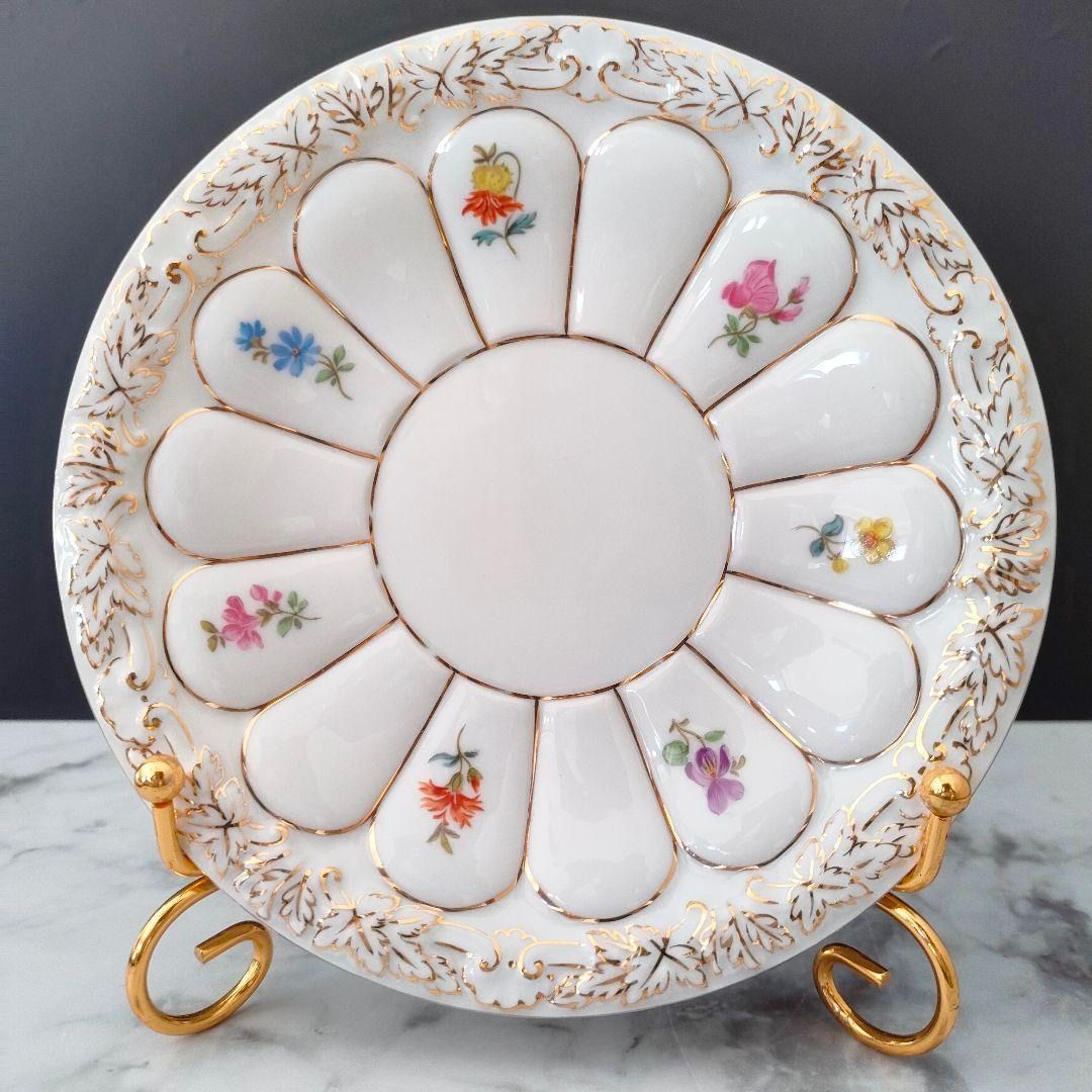 希少品☆マイセン 宮廷の小花 Xフォーム トリオ 散らし小花 カップ