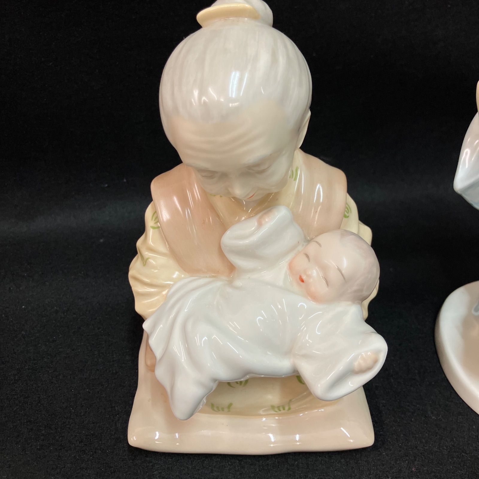 乃りたけ陶房 小島豪作 童子人形シリーズ 2個セット 希少