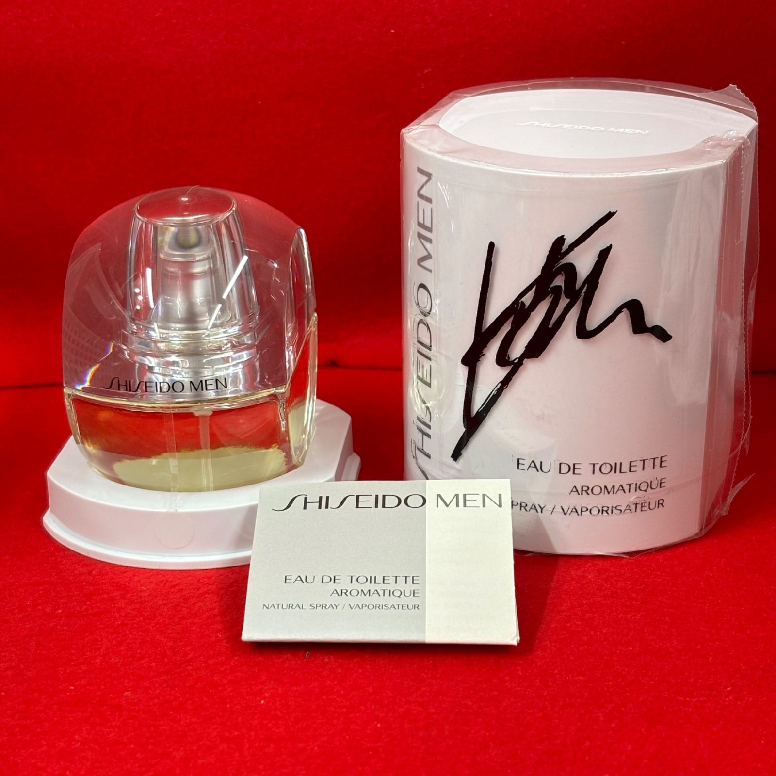 資生堂 メン オードトワレ B'z 稲葉浩志 SHISEIDO MEN 香水 50ml 廃盤