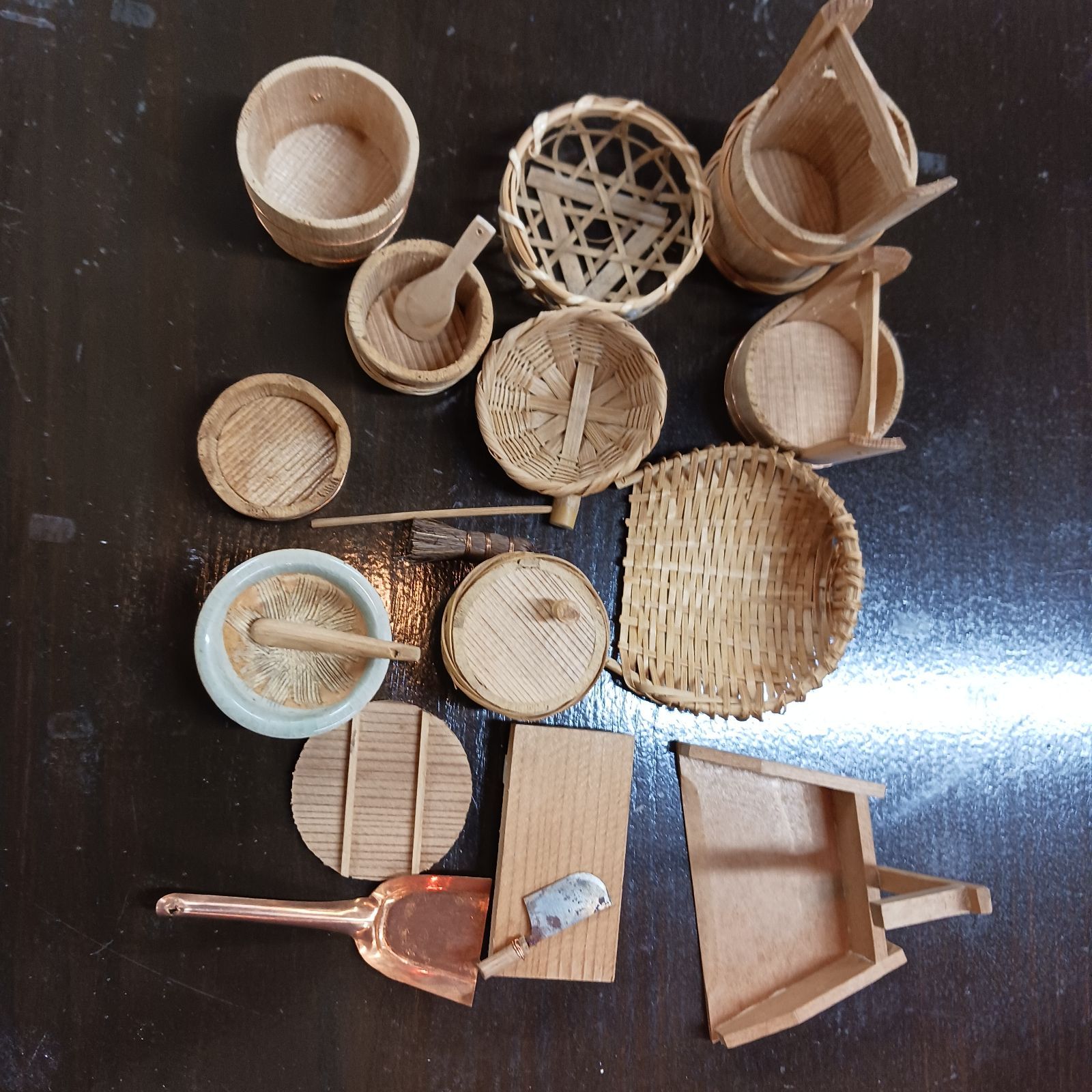 ミニチュア ままごと おくどさん 水屋 雛道具 - メルカリ