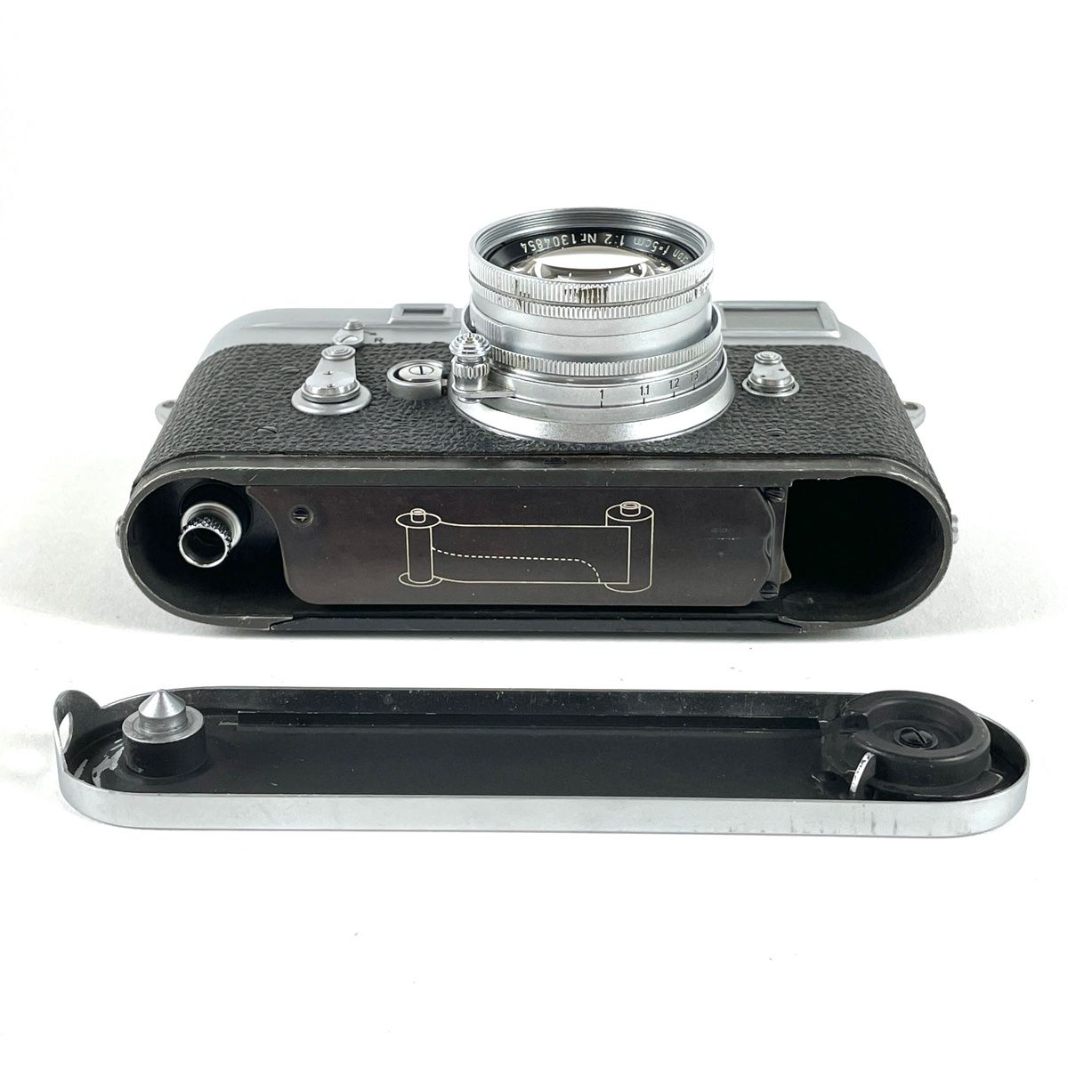 ライカ LEICA M3 ダブルストローク シルバー + Summicron 5cm F2 沈胴
