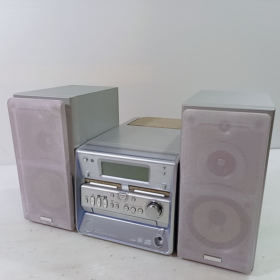 Victor ビクター カセット ミニコンポ UX-W50-S MDコンポ - メルカリ