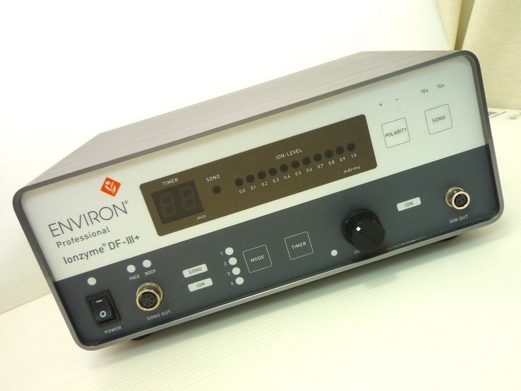 参考約66万円 エンビロン 業務用総合美顔器 イオンザイム DF-III ソノ