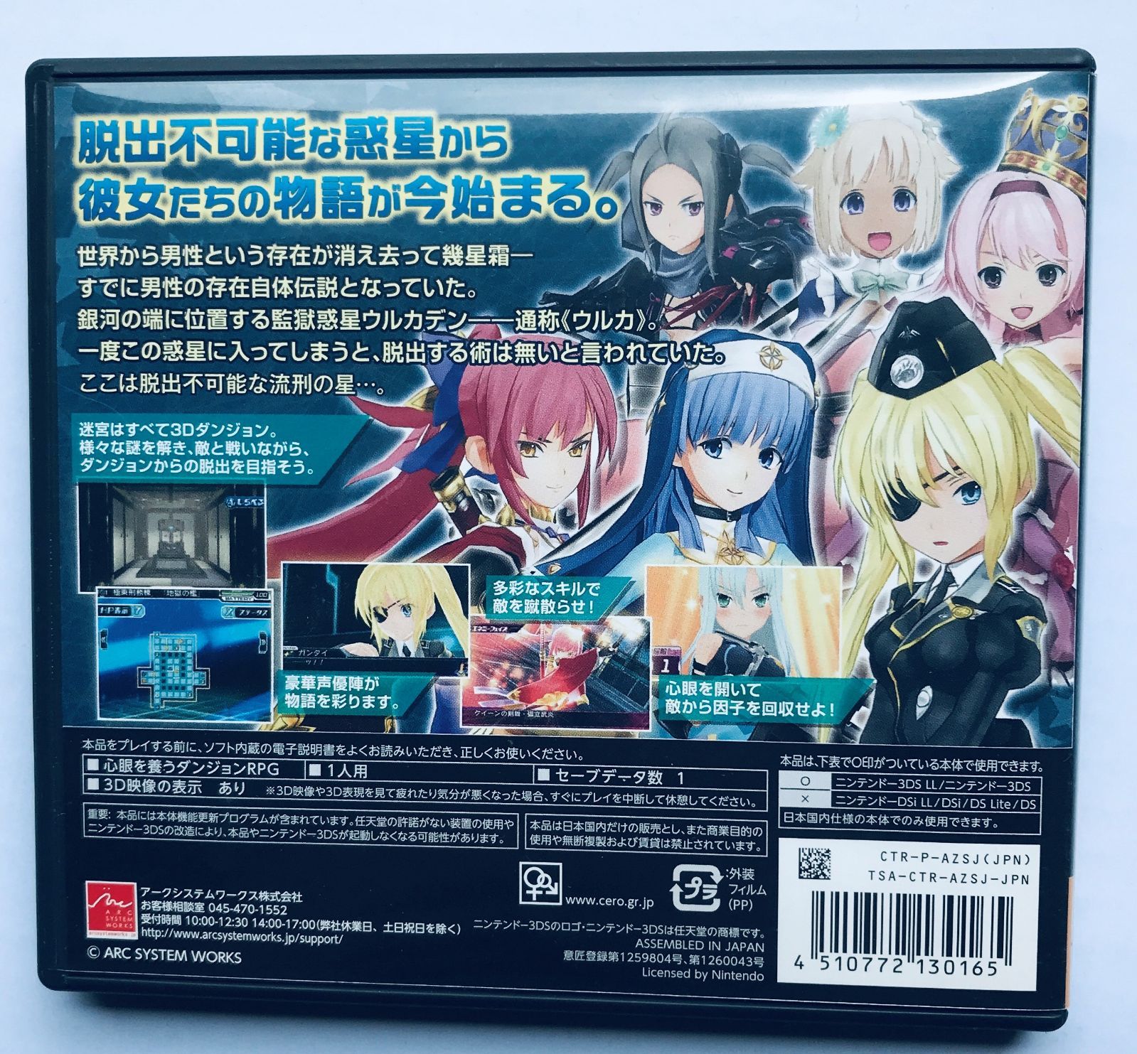ニンテンドー3DS 星霜のアマゾネス Nintendo 3DS Amazones of the star