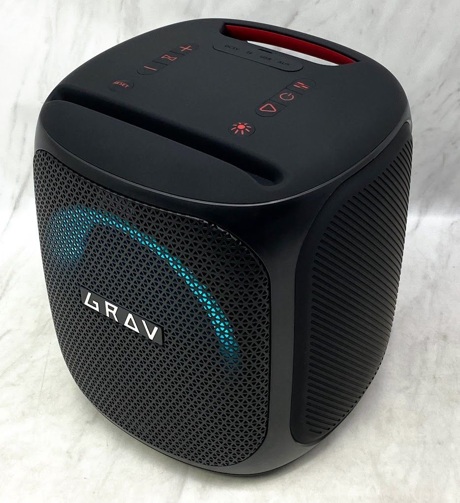 GRAV パーティ スピーカー スクエアボックス GRV-PS50WC-BK ブラック