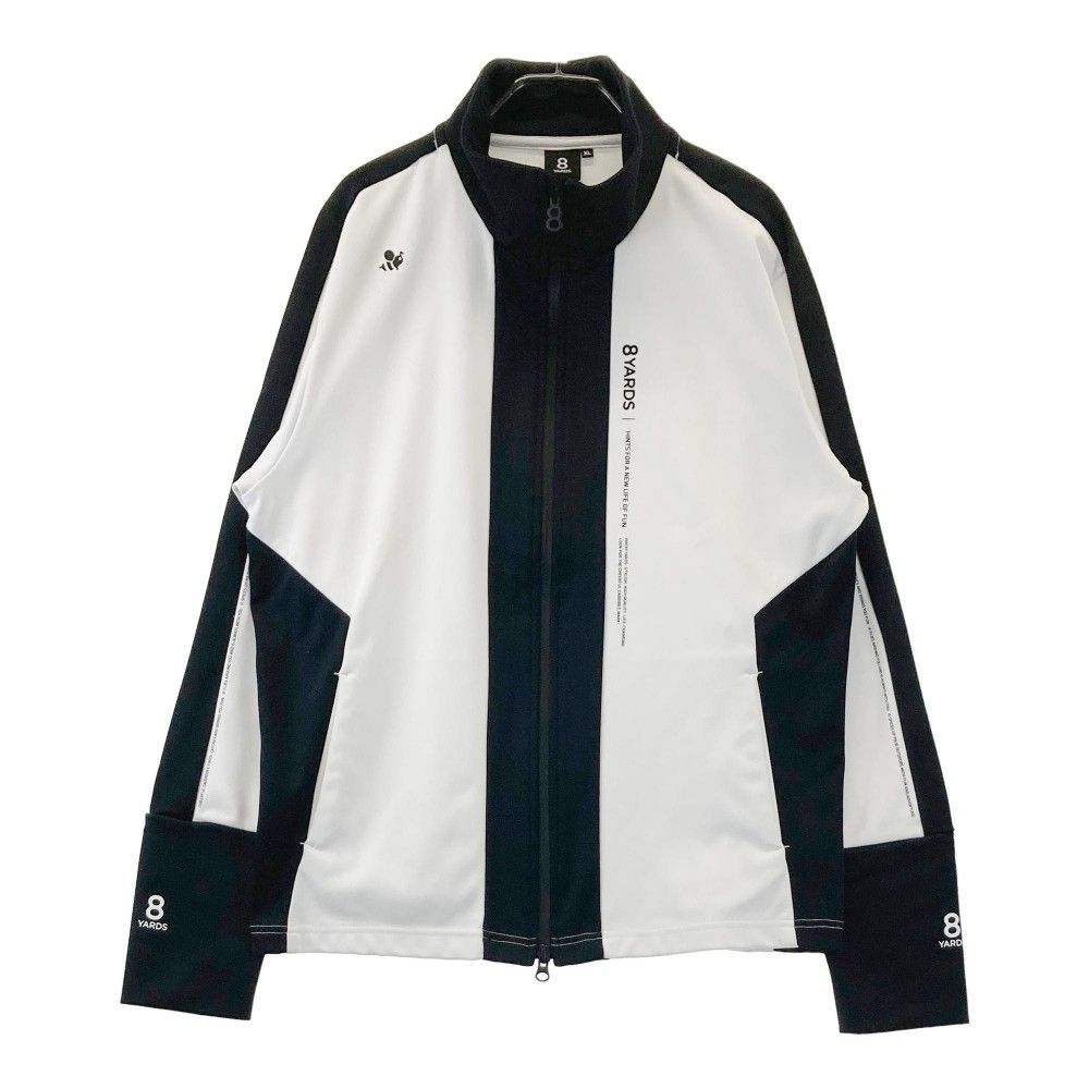 8YARDS ハチヤーズ ジップ ジャケット ホワイト XL ゴルフ 【公式通販】