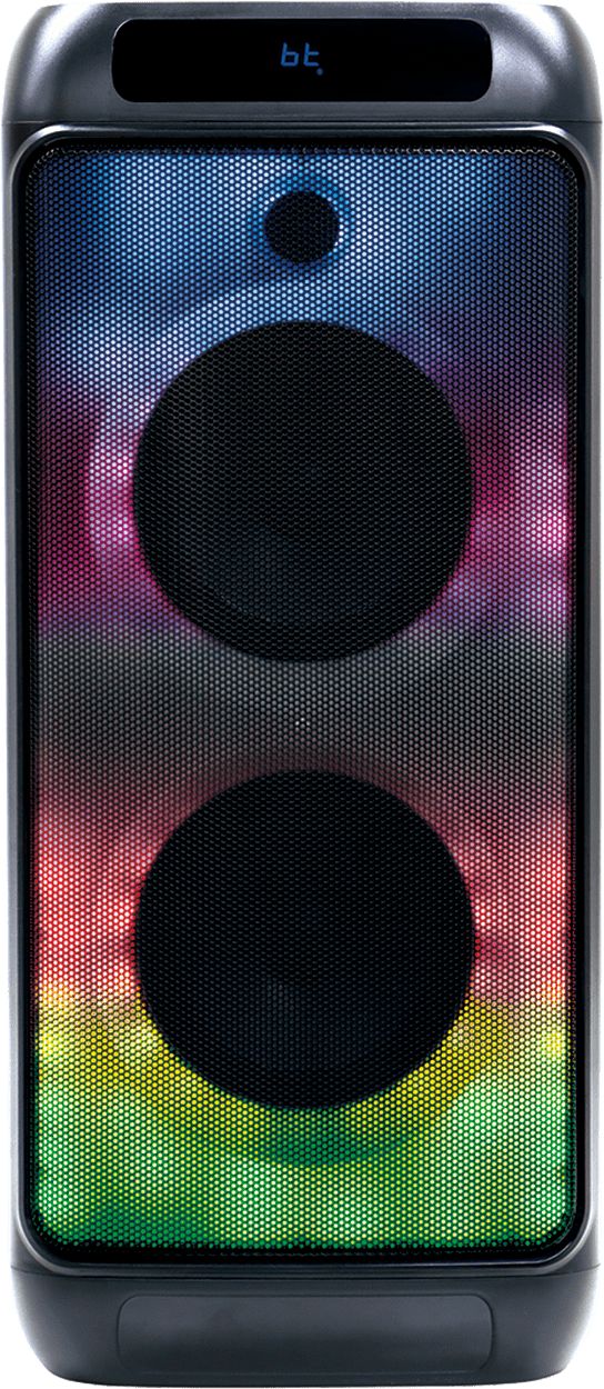 GRAV ポータブル LED パーティ スピーカー GRV-PS70WA-BK ブラック