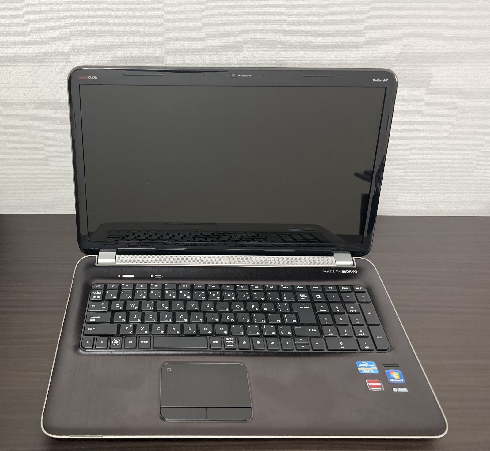 ジャンク】HP Pavilion dv7 17インチ大型液晶ノートパソコン - メルカリ