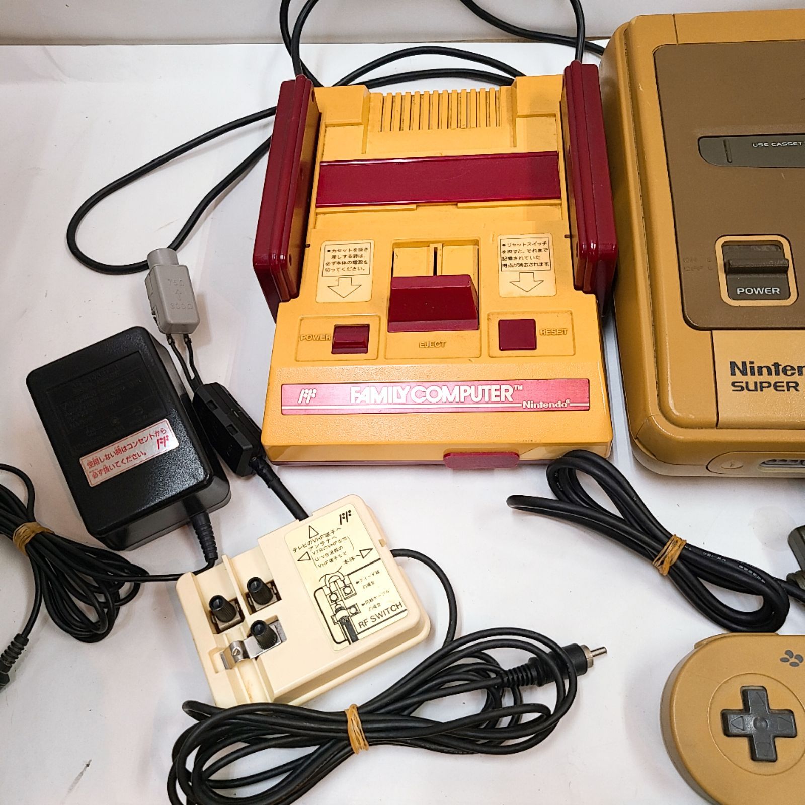 ファミコン スーパーファミコン本体／ファミコンソフト15本セット