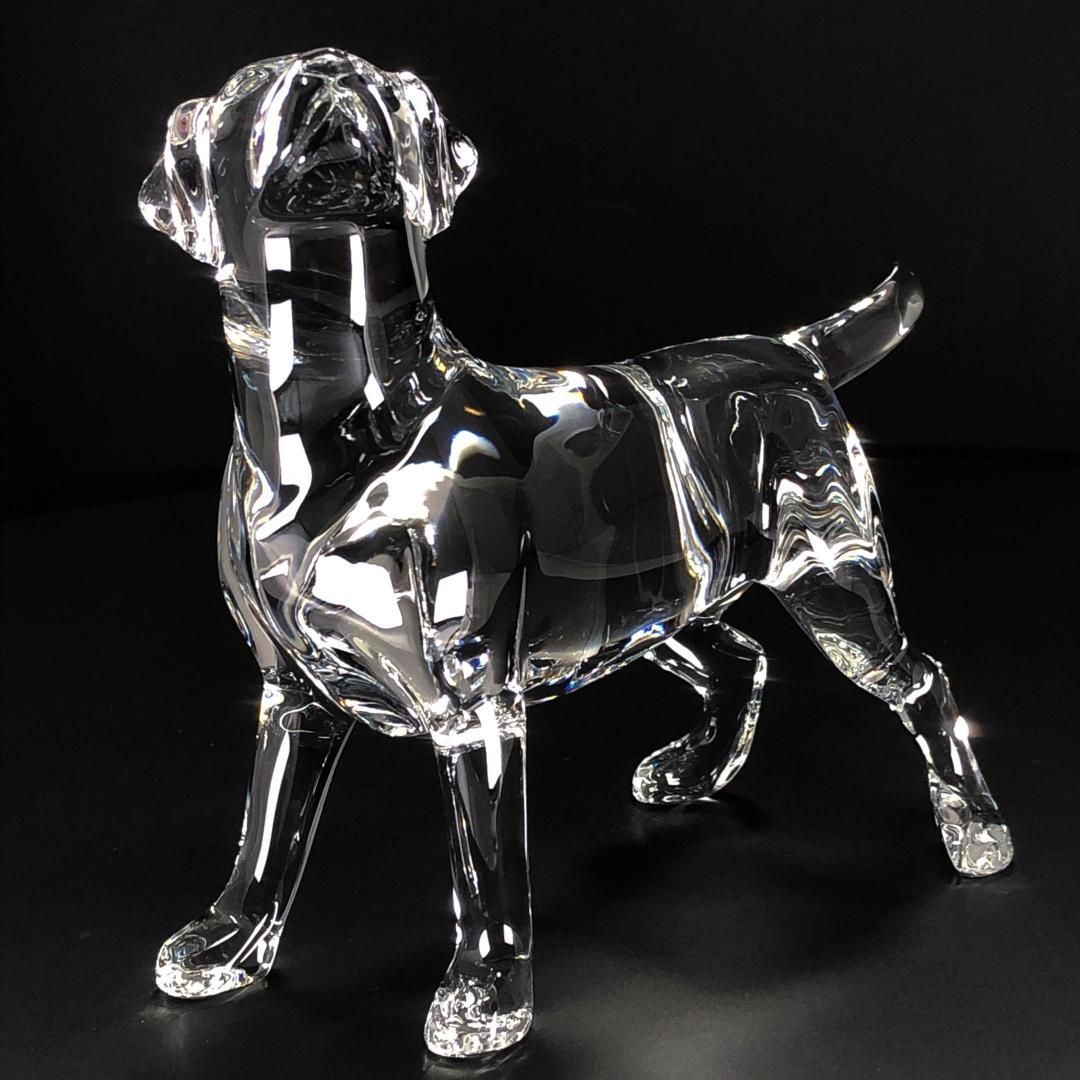 美品】Baccarat バカラ／ラブラドールレトリバー フィギュリン