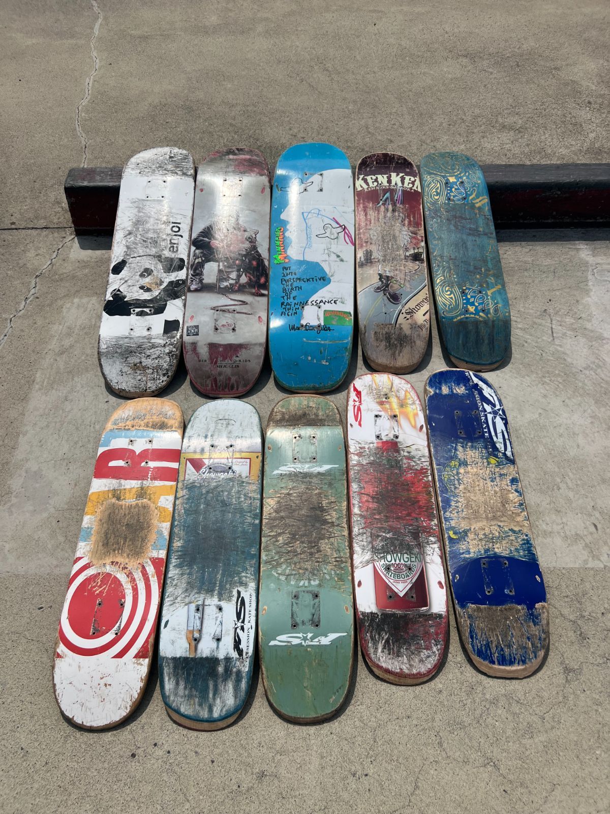 ムラサキパーク公式】スケートボード廃デッキ 10枚SET - メルカリ