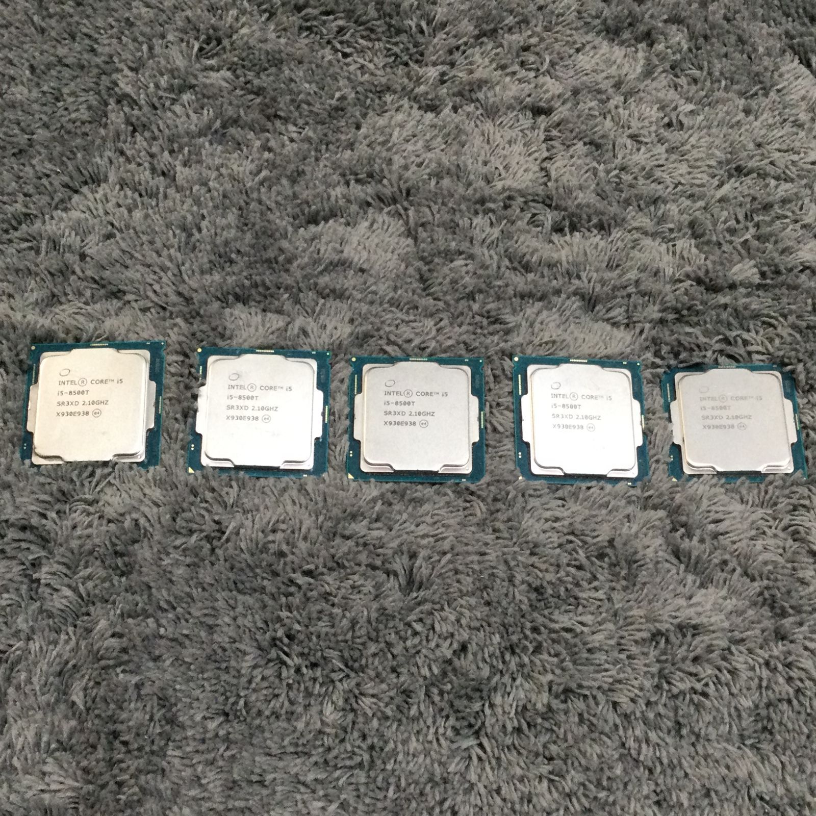 ③ INTEL Core i5-8500T 計5枚セット CPUまとめ売り □1000024275155