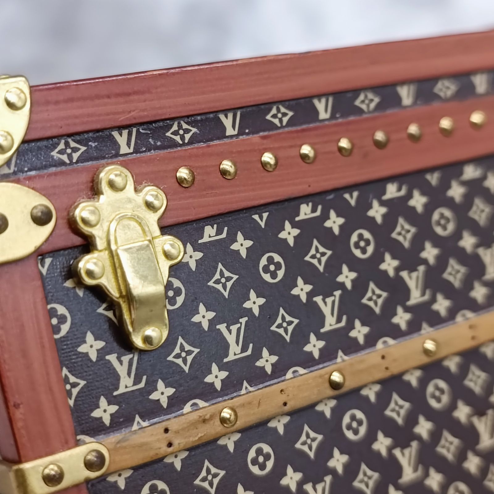 LOUISVUITTON 》 ルイヴィトン ペーパーウェイト トランク MISS FRANCE