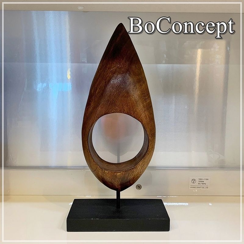 BoConcept ボーコンセプト TEAR DROP スカルプチャー 41cm 木製 北欧