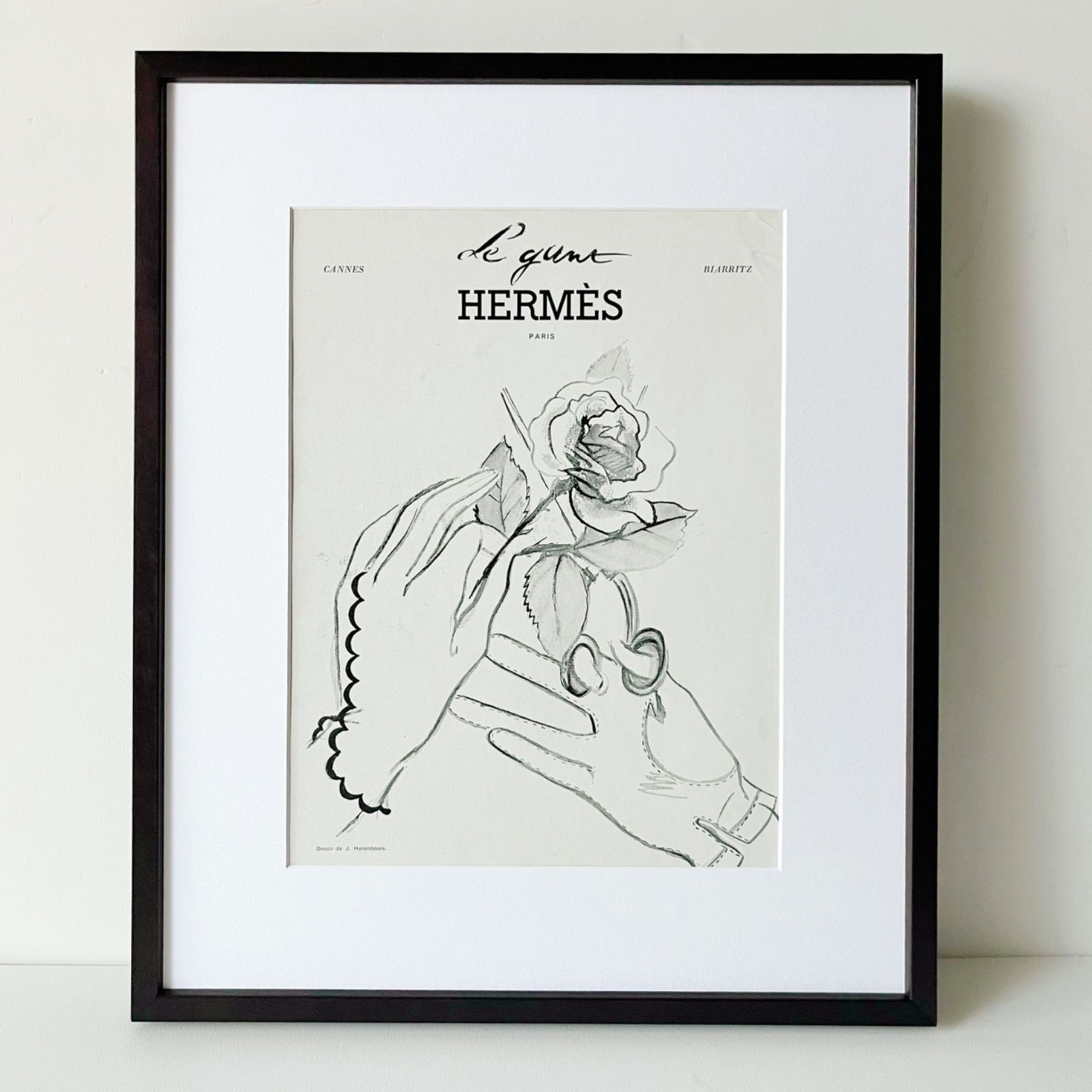 エルメス（HERMES）ビンテージ（ヴィンテージ）アドバタイジング