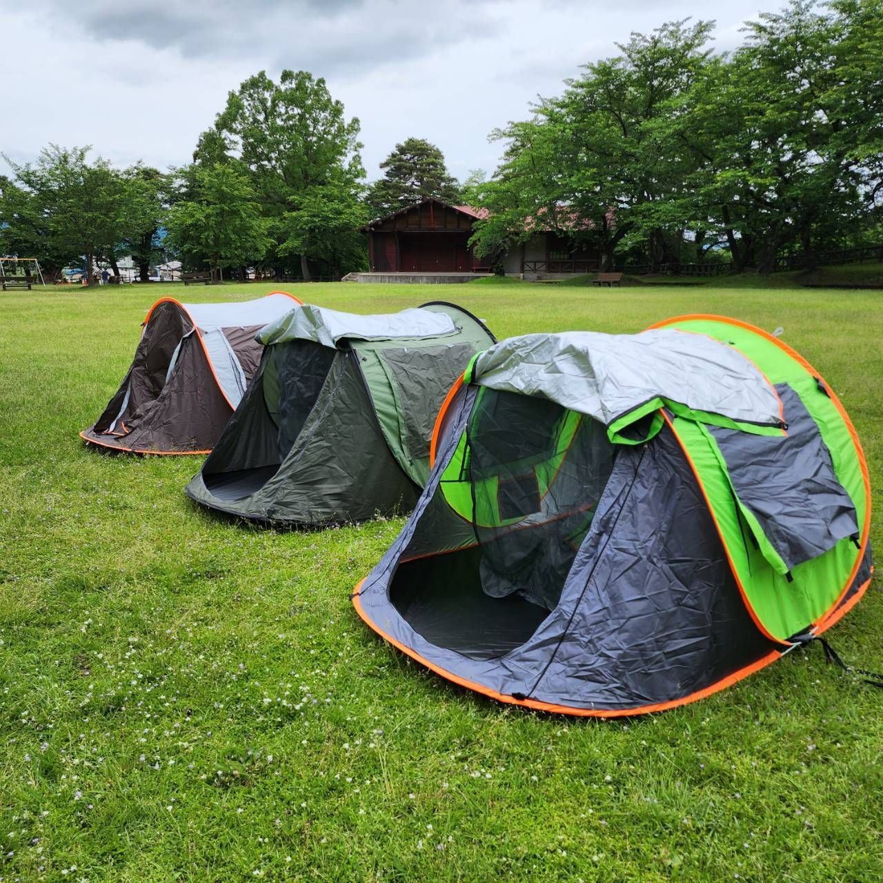 ポップアップテント キャンプテント アウトドア 1秒開閉 BBQ 高耐久