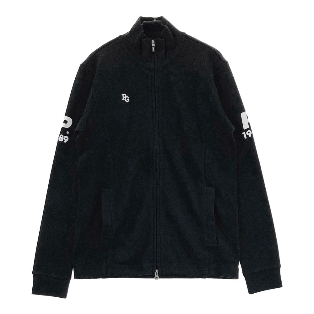 サイズ：4 PEARLY GATES パーリーゲイツ ジップジャケット ブラック系