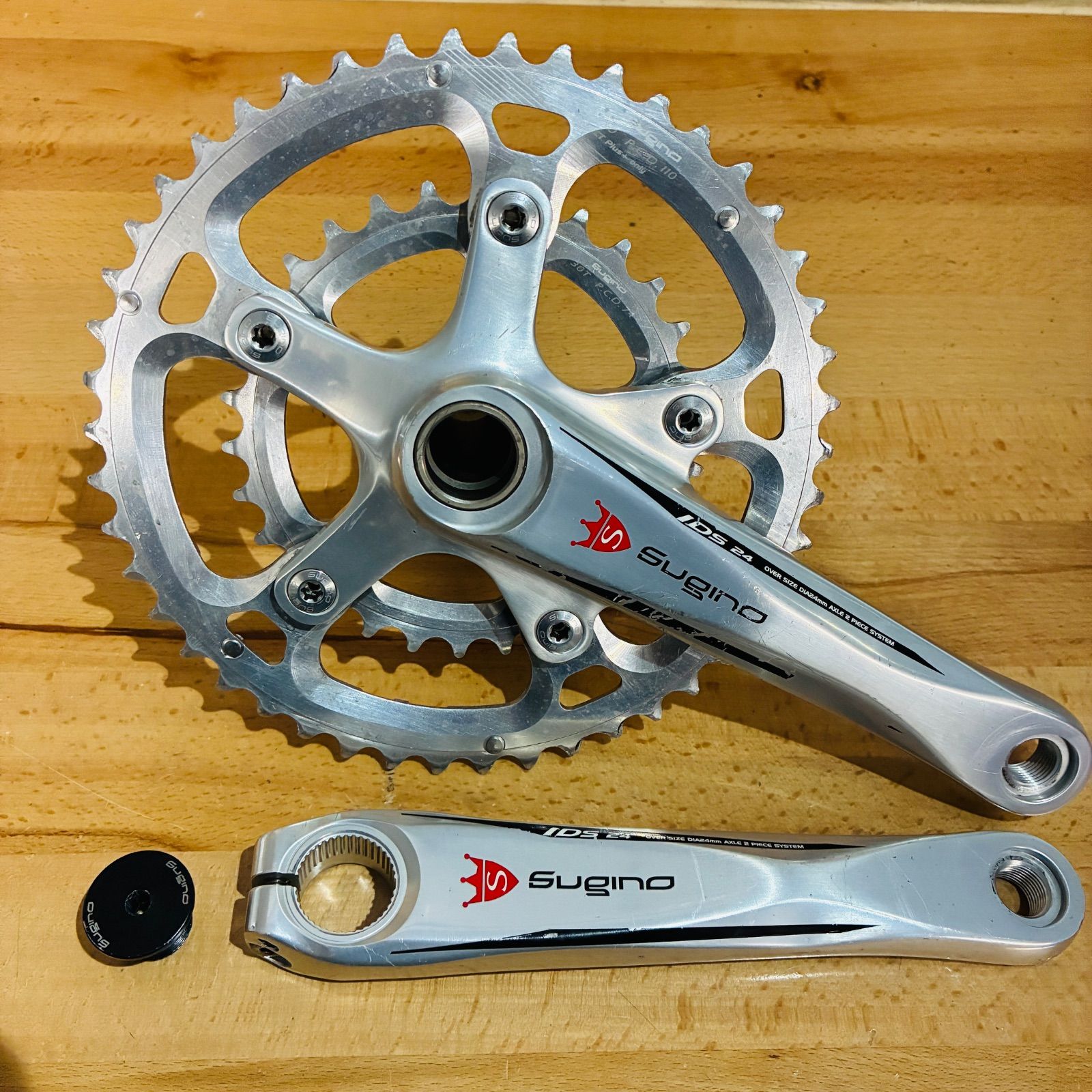 SUGINO OX2-901D classic スギノ クランク セット 46-30T 170mm