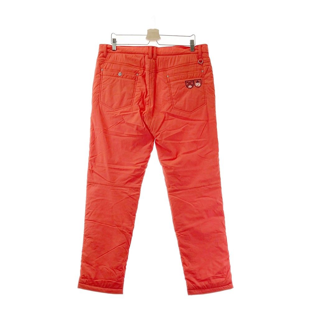 サイズ：7 PEARLY GATES パーリーゲイツ : 中綿パンツ オレンジ系