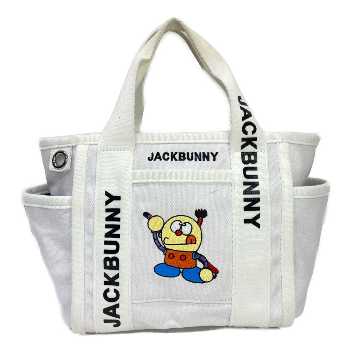 中古 ジャックバニー Jack Bunny!! カートバッグ 白 ホワイト コロ助