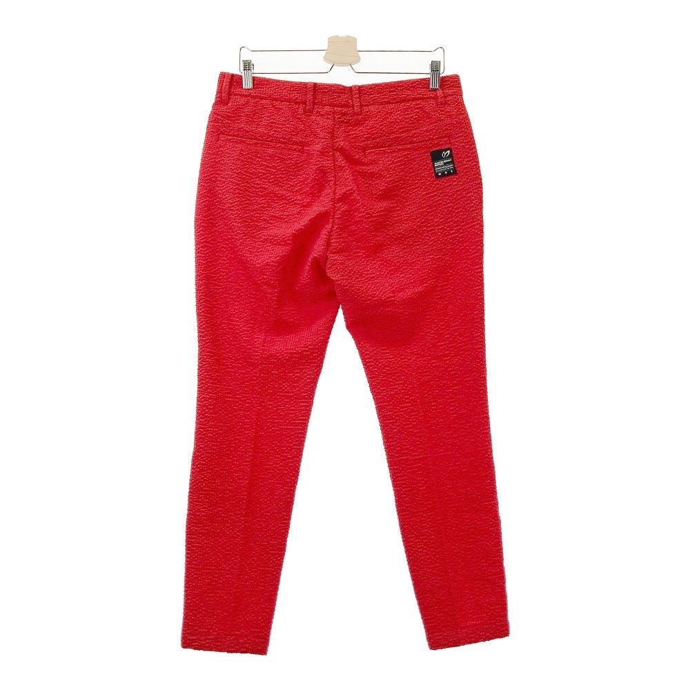 MASTER BUNNY 赤色 ストレートパンツ ポケット付き MASTER BUNNY 赤色