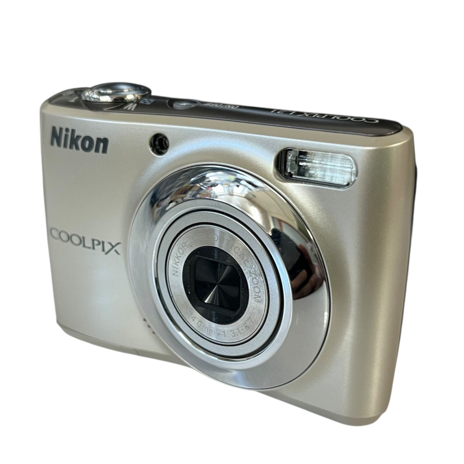 Nikon ニコン COOLPIX 高品質 クールピクス L21 シルバー 動作確認済