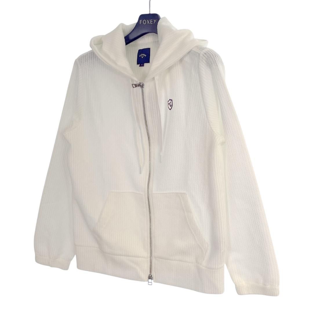 タグ付き未使用品 Callaway シアージップパーカー M ホワイト - メルカリ