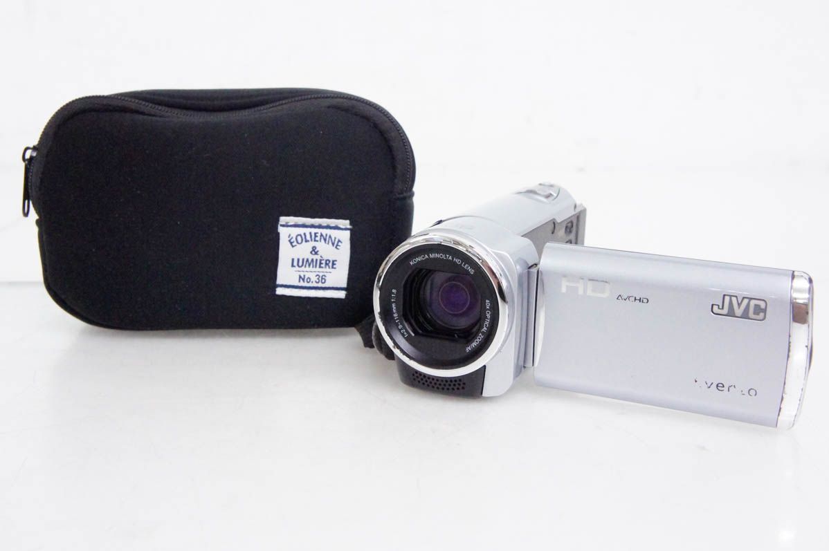 JVC JVC Everio エブリオ デジタルビデオカメラ GZ-E117 ホワイト