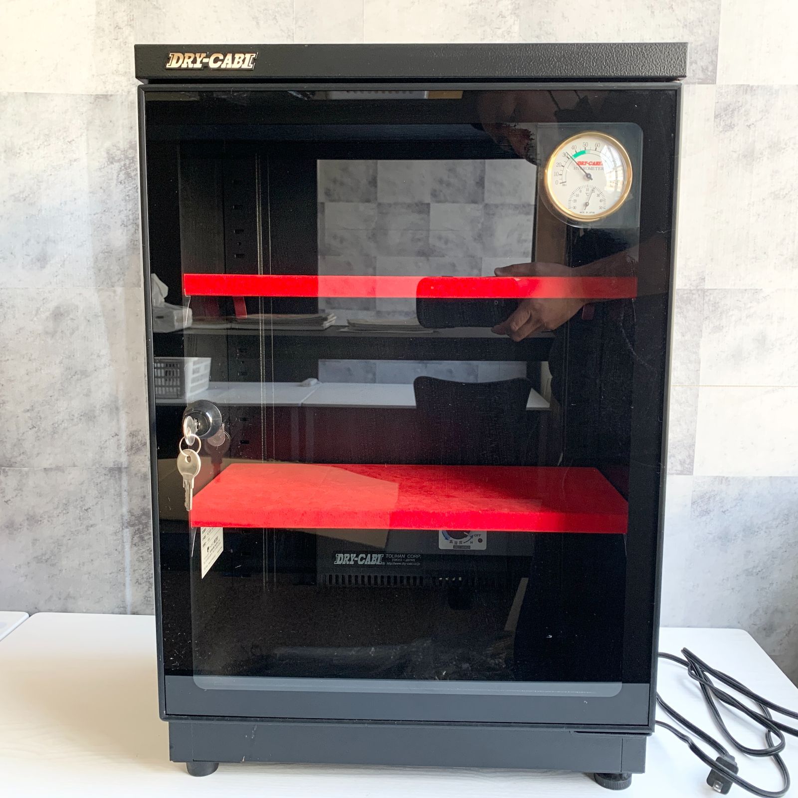 トーリ・ハン 防湿庫 ドライキャビ NT-83-MⅡDRY-CABI 黒 - メルカリ