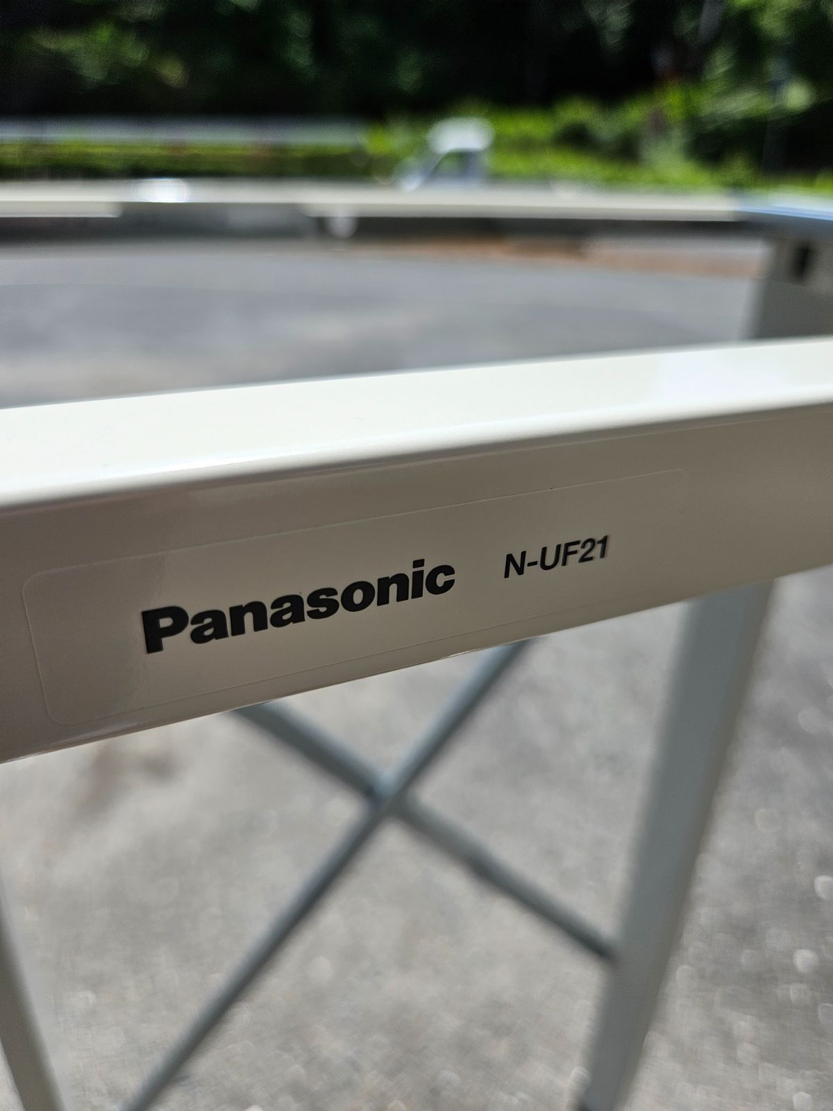 Panasonic 衣類乾燥機スタンド N-UF21 2023年製 説明書/組立施工書付