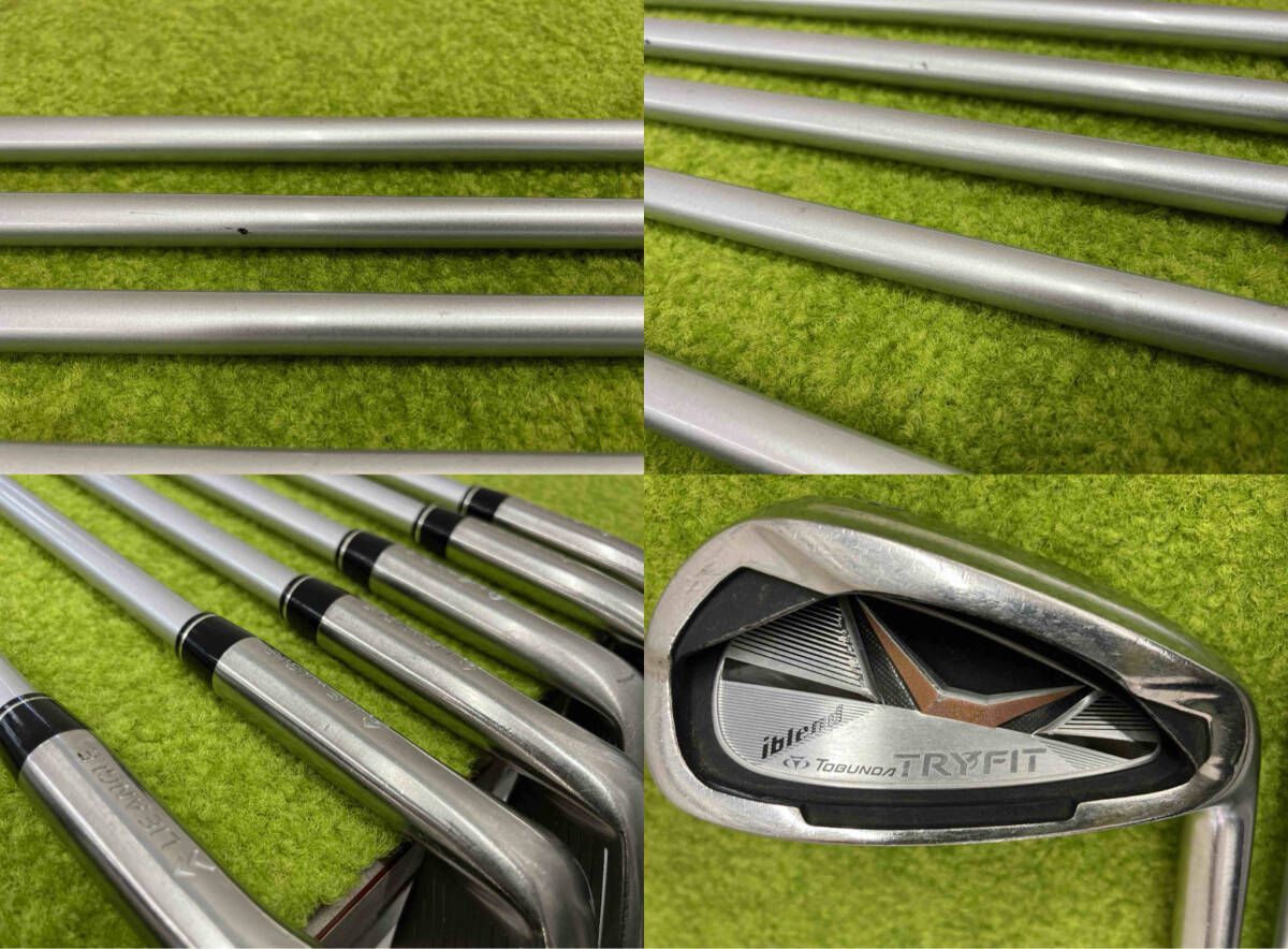 アイアンセットTOBUNDA TRY FIT iblend 7本セット 男性右利き用 - メルカリ