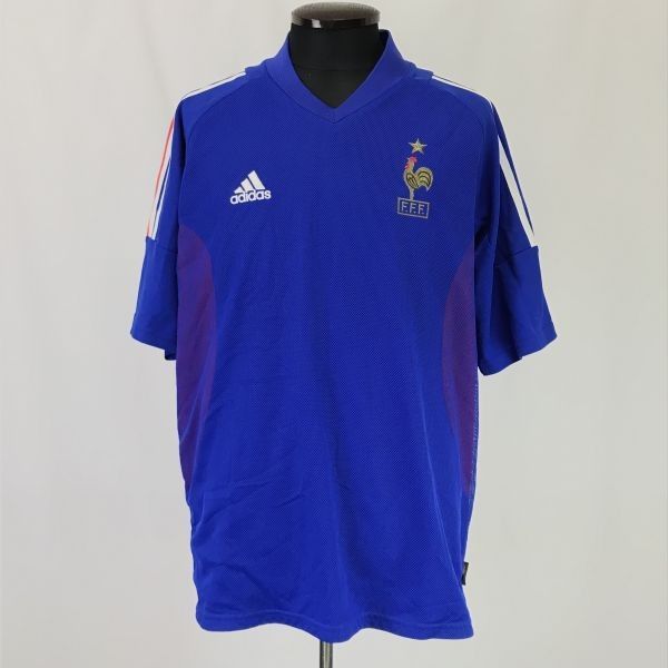 アディダス/adidas☆サッカー/フランス代表/2002/日韓W杯/ユニフォーム