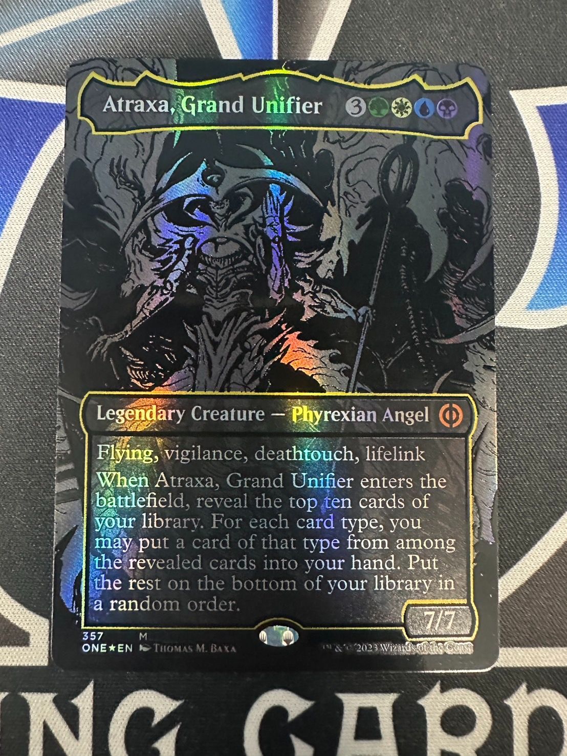 MTG】【オイルスリック・Foil】(357)《偉大なる統一者、アトラクサ