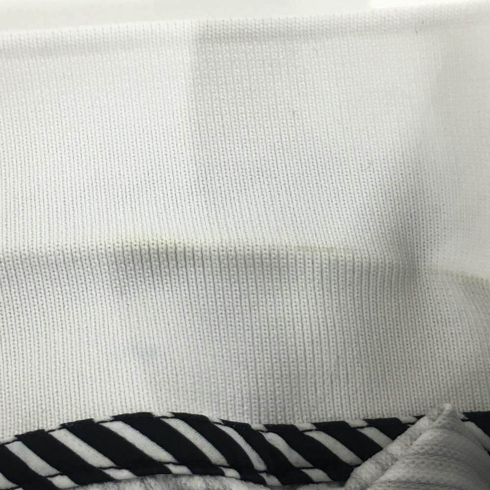 PGGパーリーゲイツ ノースリーブワンピース 黒×白 ボーダー レディース