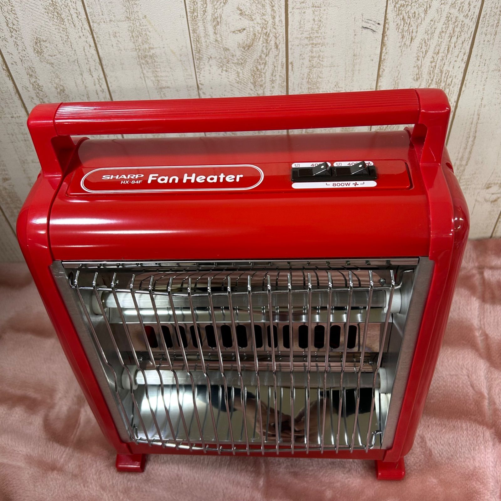 シャープファンヒーター 電気ストーブ 昭和レトロ レトロ家電 HX-84F
