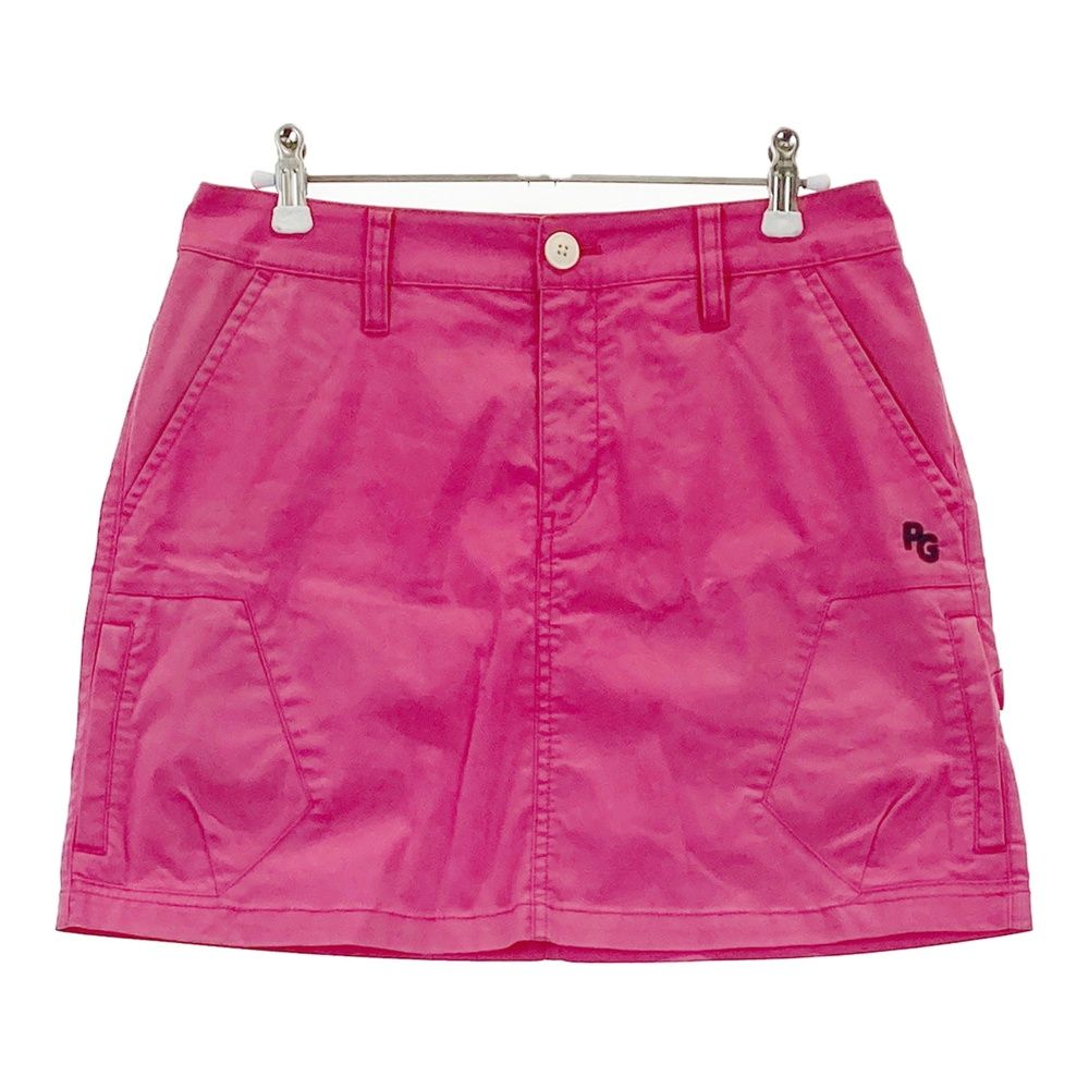 サイズ：1 PEARLY GATES パーリーゲイツ スカート ニコちゃん ピンク系