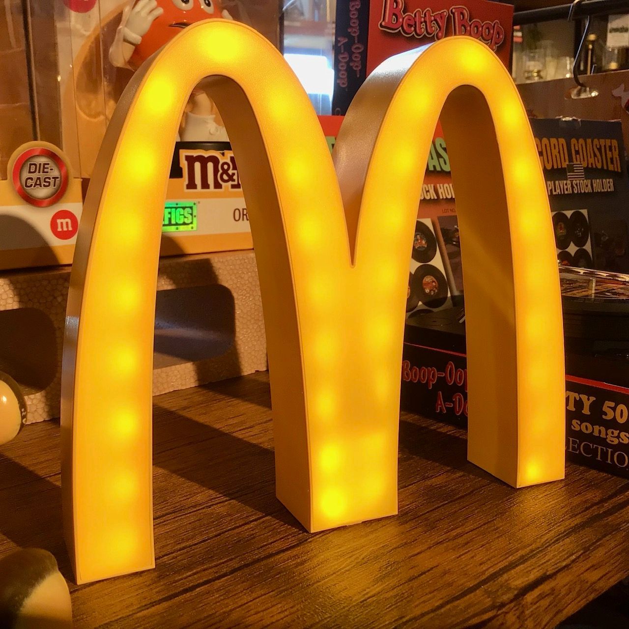 新品 マクドナルド ゴールデンアーチ ライト 照明 アメリカン雑貨