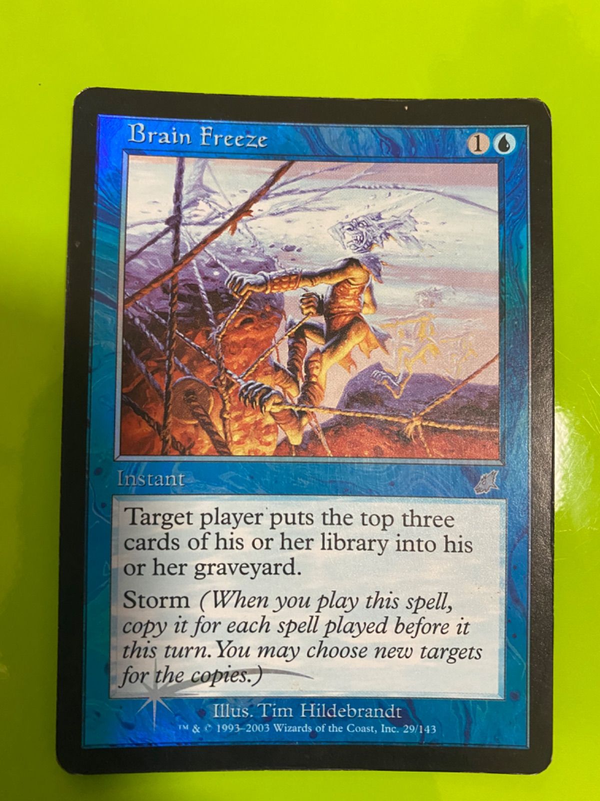 MTG 思考停止 / Brain Freeze 初版FOIL - メルカリ