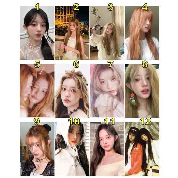 K-POP グッズ ILLIT アイリット MINJU ミンジュ トレカ 風 フォト