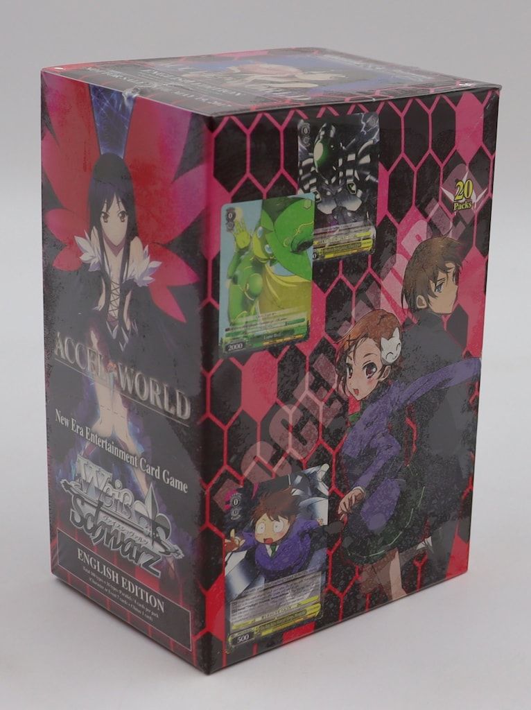 希少】ヴァイスシュヴァルツ アクセルワールド 未開封 ボックス 2026年