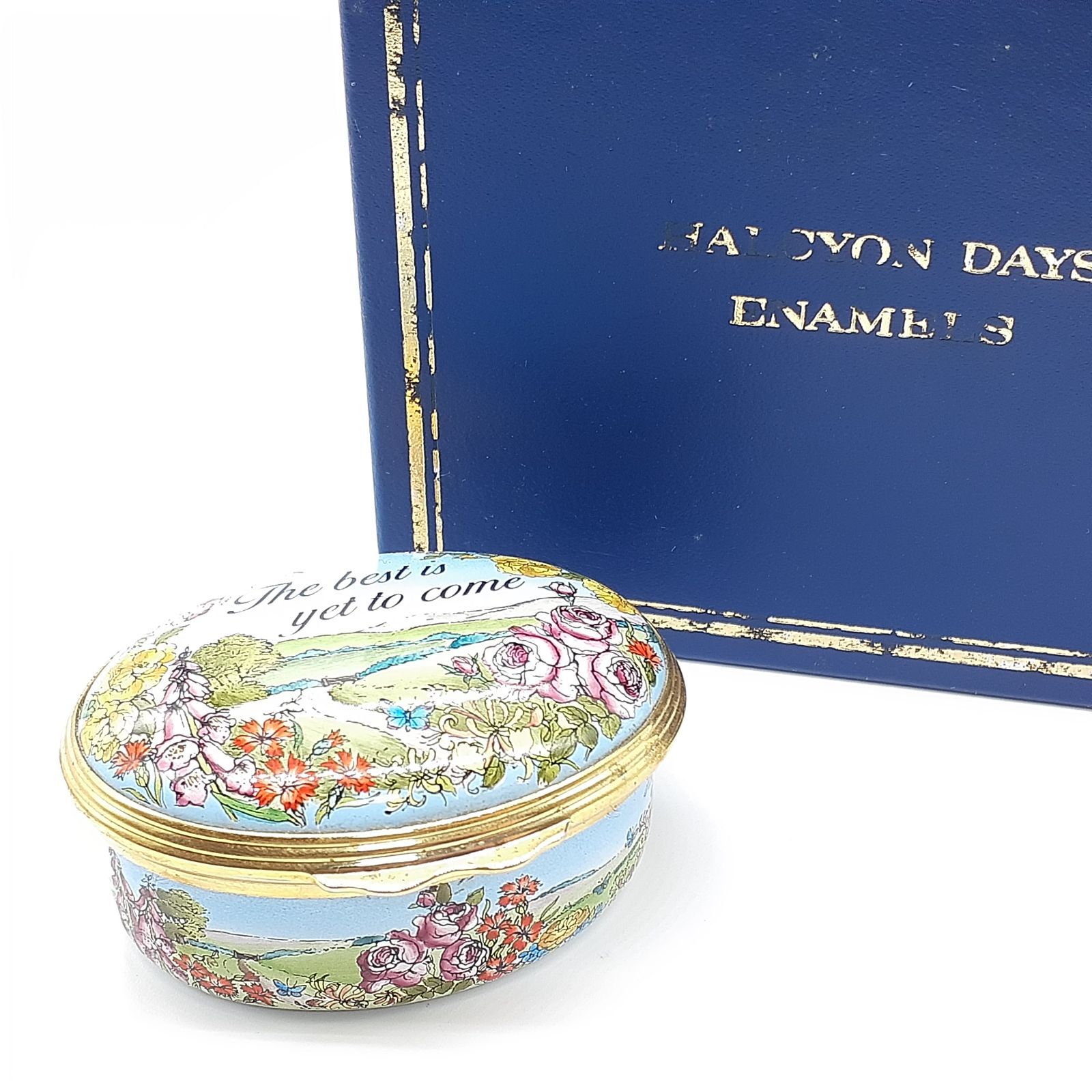 HALCYON DAYS ハルシオンデイズ イギリス 小物入れ エナメルボックス