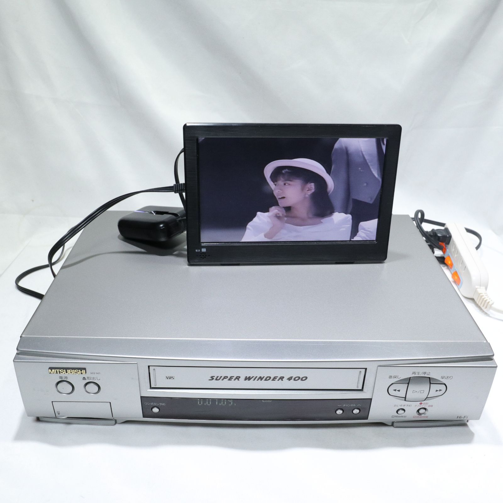 動作確認済/中古/現状渡し】MITSUBISHI/三菱電機 VHSビデオカセット