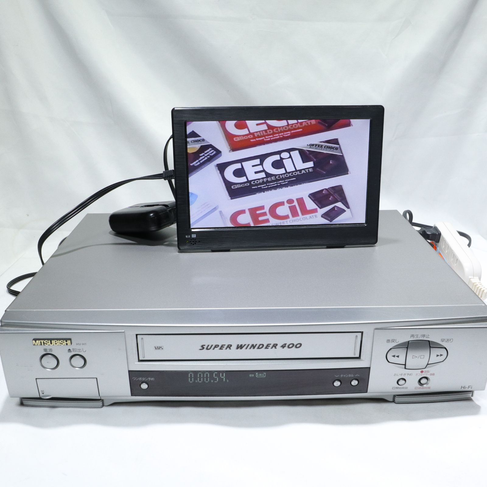 動作確認済/中古/現状渡し】MITSUBISHI/三菱電機 VHSビデオカセット