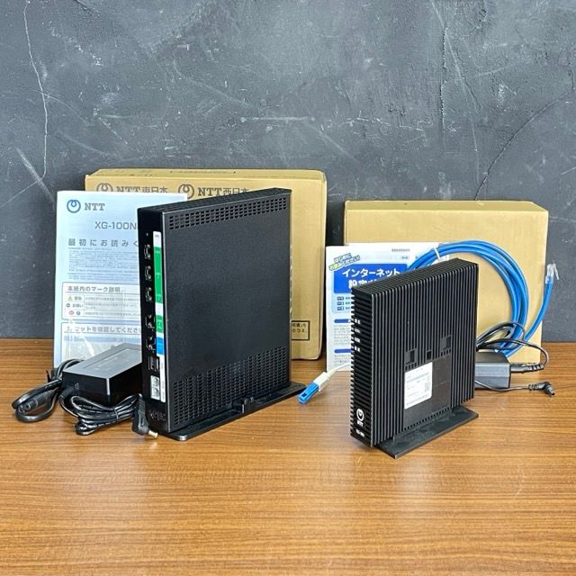 NTT フレッツ光 ホームゲートウェイ 2点セット XG-100NE 10G-EPON M C