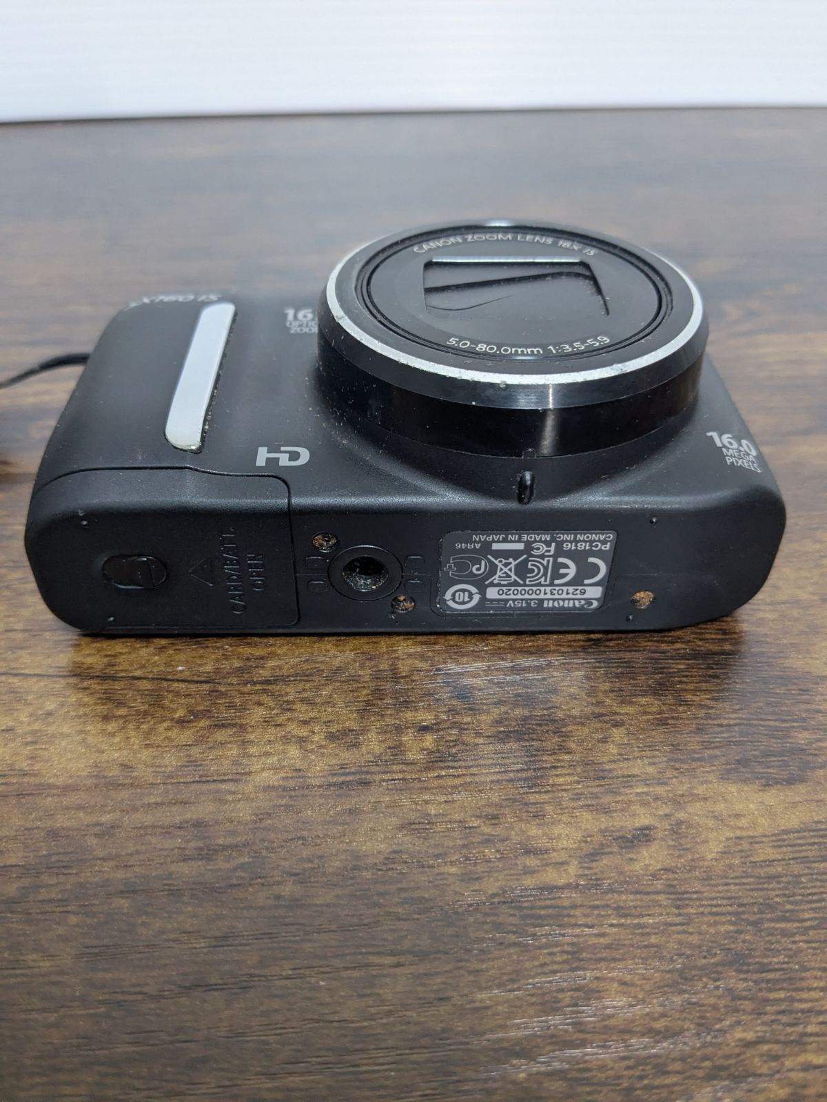 Canon キヤノン PowerShot SX160 IS 動作未確認 管理番号579 - メルカリ