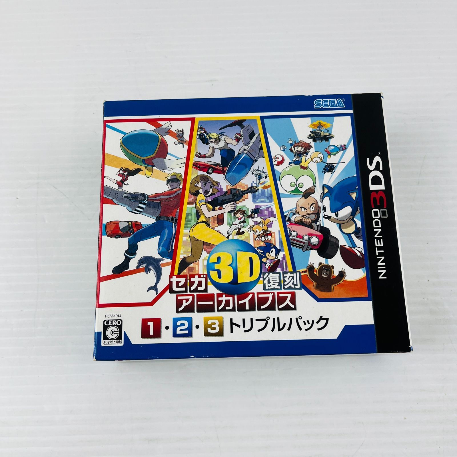 セガ3d 復刻アーガイブス 1 2 3 フルセット 3ds ソフト 1382BK Amazon