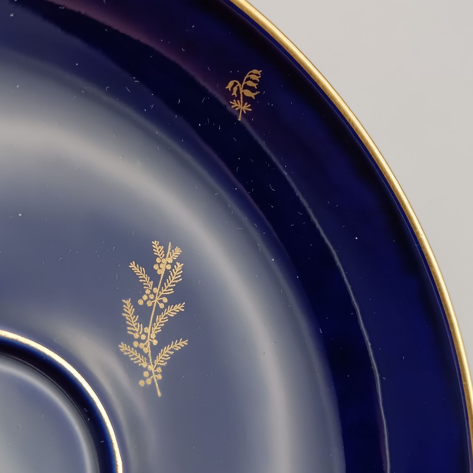 セーブル SEVRES ファットブル デミタス カップ&ソーサー 1941～1969