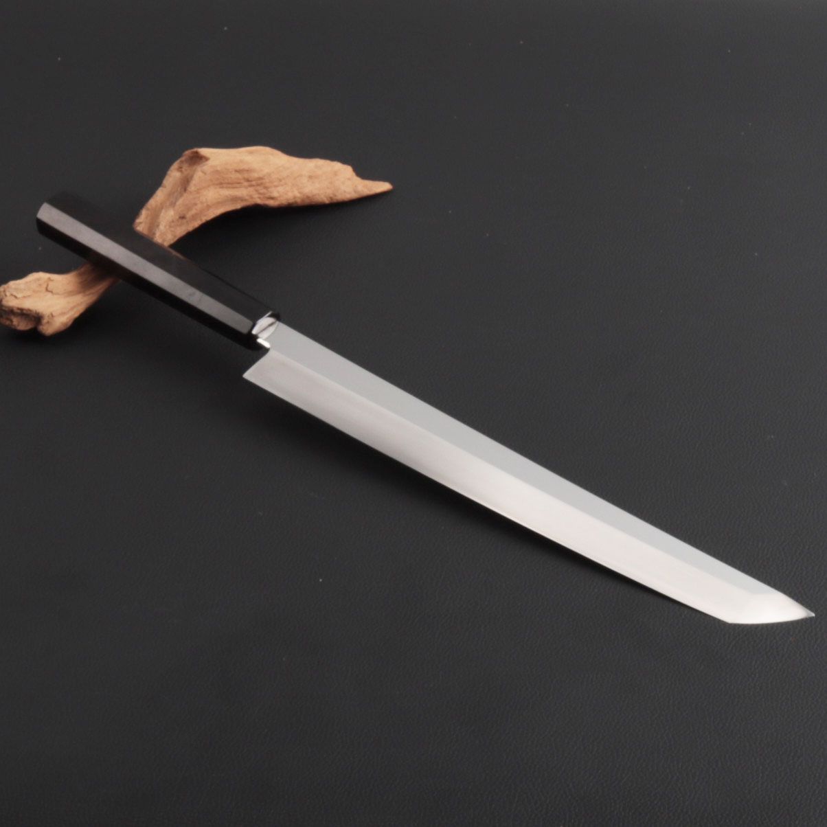 先丸柳刃包丁 刺身包丁 9寸（刃渡り270mm）通常鏡面仕上げ 本刃付け