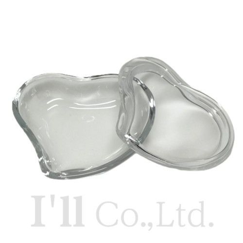 Tiffany&Co. ティファニー ハートボックス クリスタルガラス クリア