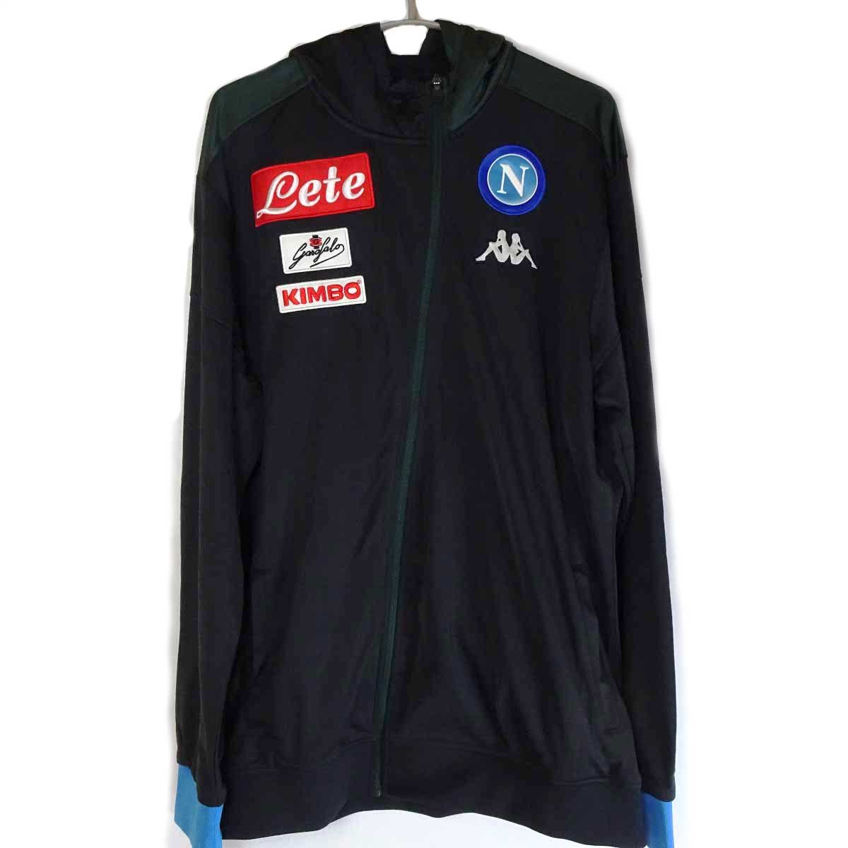 未使用】カッパ SSCナポリ 18-19 フーディドジップ トラックスーツ
